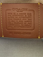 Coach Cargo Tabby 36 Shoulder Bag in Natural Grain Leather