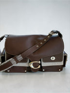 Coach Cargo Tabby 36 Shoulder Bag in Natural Grain Leather