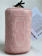 Coach Mini Rowan Bag Charm in Signature Pink Denim