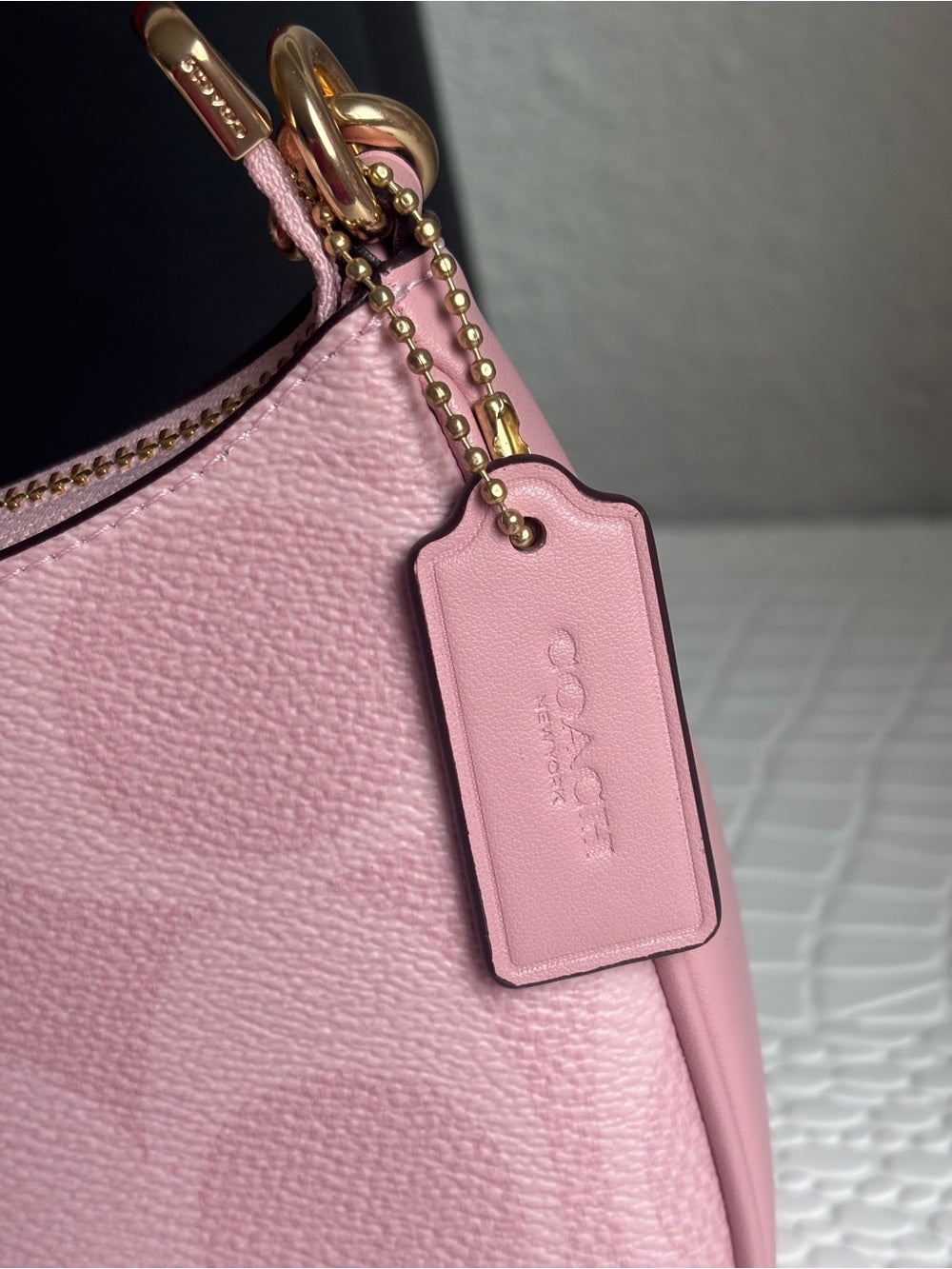 Coach Teri Shoulder Bag — Powder Pink
