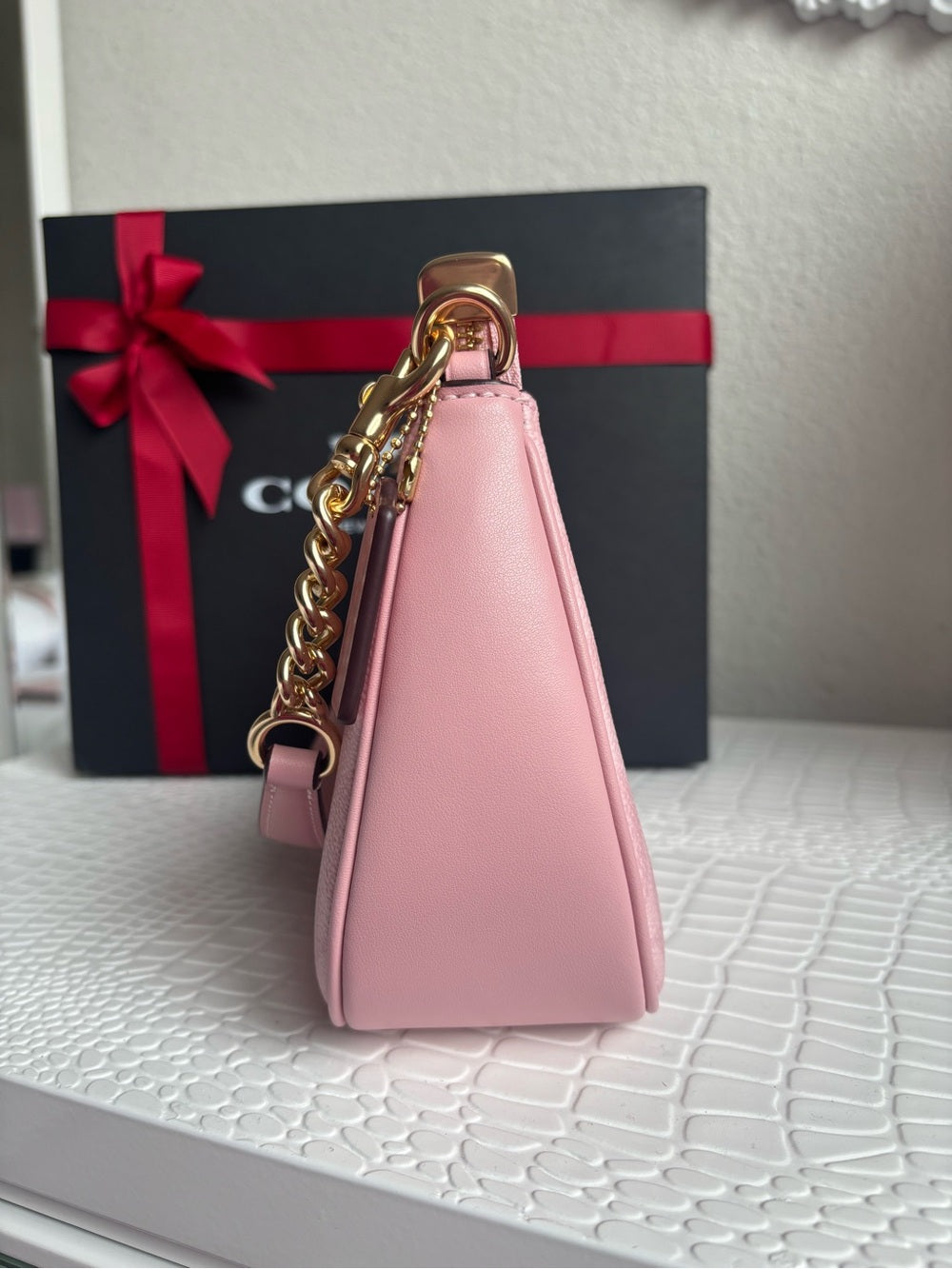 Coach Teri Shoulder Bag — Powder Pink