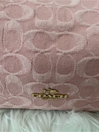 Coach Laurel Bag in Pink Signature Denim