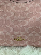 Coach Laurel Bag in Pink Signature Denim