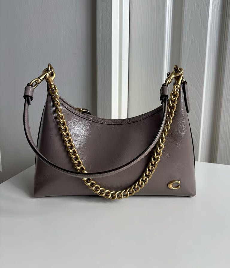 Coach Juliet Shoulder Bag 25 in Glazed Leather