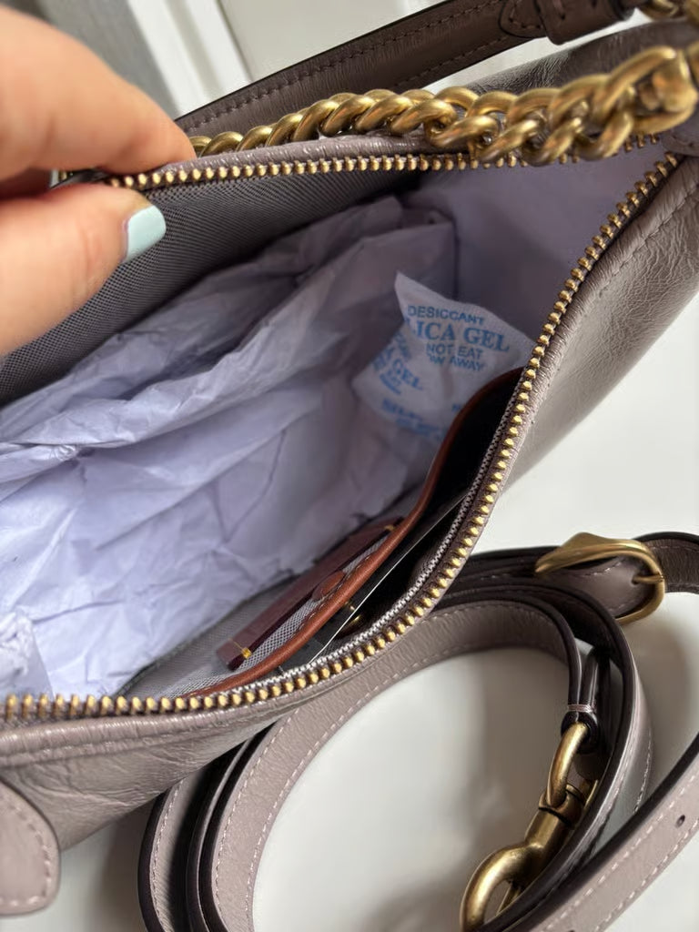 Coach Juliet Shoulder Bag 25 in Glazed Leather