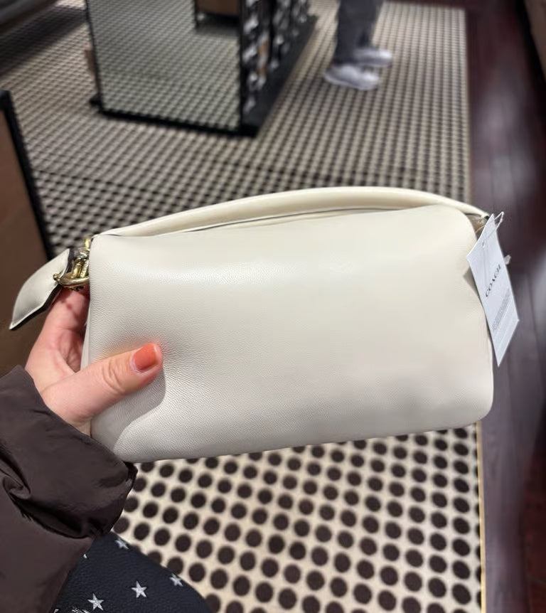 Coach Pillow Tabby Shoulder Bag 20 in Chalk