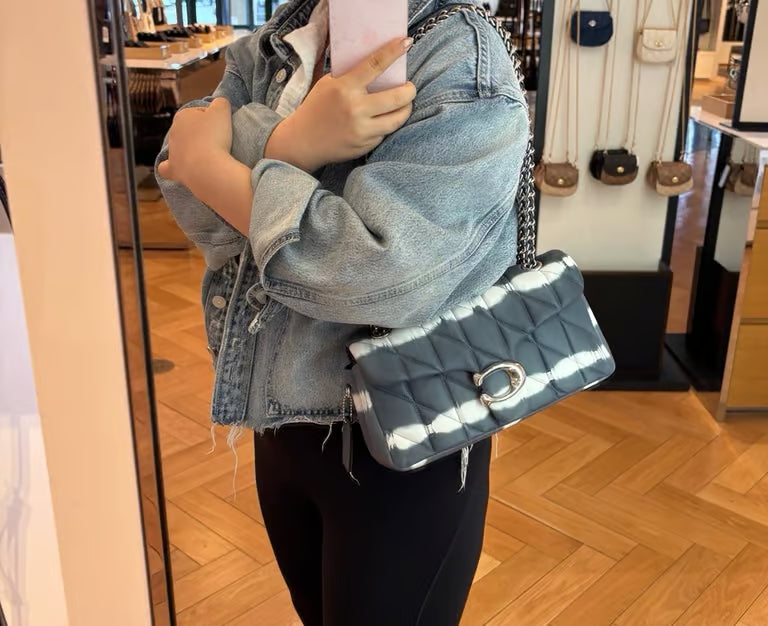 Coach Tabby 26 Tie-Dye Quilted Shoulder Bag