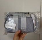 Coach 1941 Bandit Crossbody Bag in Luxe Calf Leather — Silver/Grey Blue
