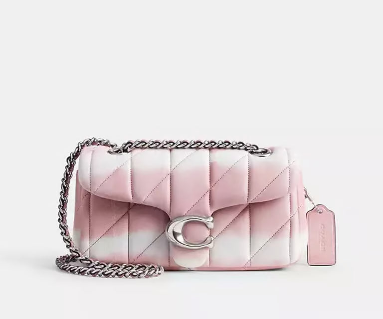 Coach Tabby Shoulder Bag 20 with Quilting and Tie-Dye