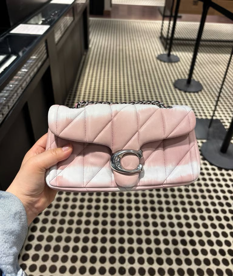 Coach Tabby Shoulder Bag 20 with Quilting and Tie-Dye