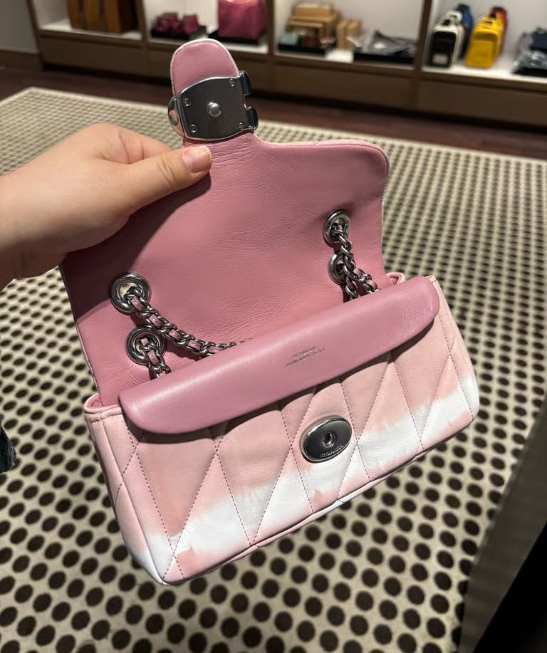 Coach Tabby Shoulder Bag 20 with Quilting and Tie-Dye