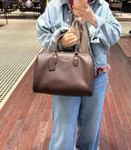 Coach Rowan Large Satchel Bag in Maple