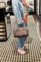 Coach Rowan Large Satchel Bag in Maple