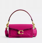 Coach Tabby Shoulder Bag 20 in Signature Patent Leather