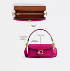 Coach Tabby Shoulder Bag 20 in Signature Patent Leather