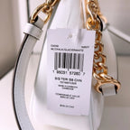 Coach Teri Shoulder Bag in Signature Canvas — Glacier White